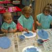 Painting at The Parenting Place during playgroup